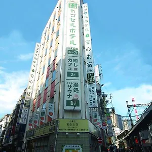 Anshin Oyado Shinbashi Ekimaeten Kapselhotel